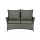 image 2 of Paris 4 Seater 4 Pc Lounging Coffee Set with Cushions - Synthetic Rattan - Cream