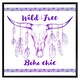image 2 of Boho chic (Picutre Frame) Brown | Oak | L