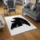 image 2 of Roman Helmet (Rug) Black | Medium: 80x150cm