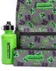 image 5 of Minecraft Boys Backpack | Kids Creeper Zombie Enderman Villains Merchandise Rucksack Water Bottle | Back to School | Grey | Grey