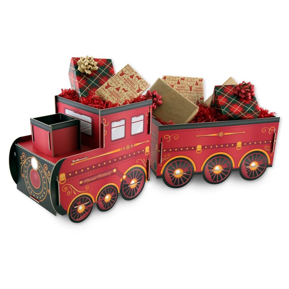 image 1 of Christmas Present Gift Train