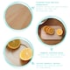 image 2 of Argon Tableware Wooden Chopping Board - 23cm x 15cm Brown
