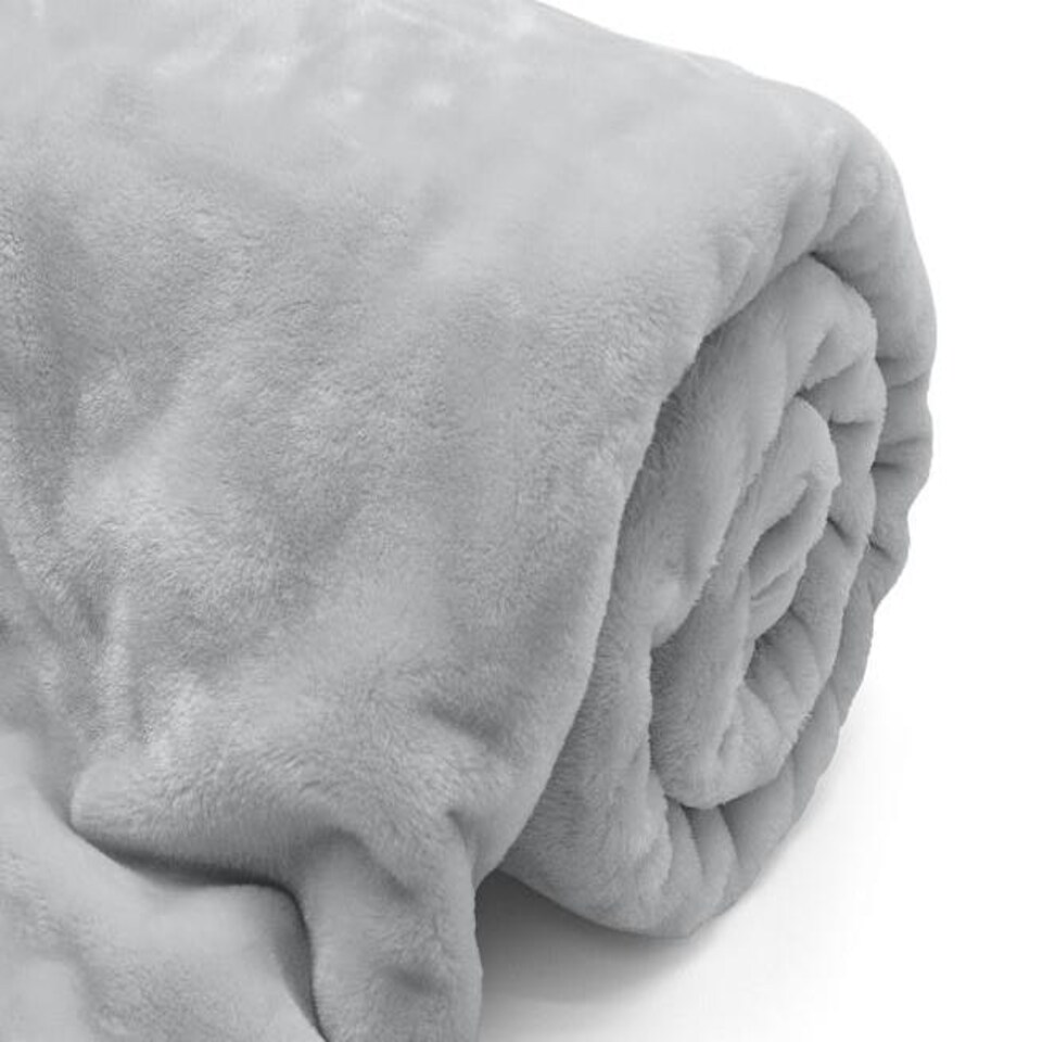 image 1 of Mink Silver Blanket 127x152cm