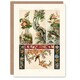 image 1 of Albert Racine Art Card Chinese Patterns of Birds and Flowers