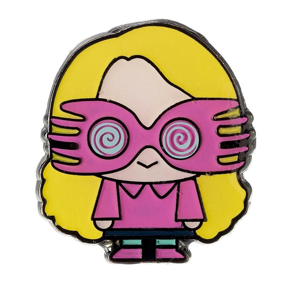 image 1 of Harry Potter Official Chibi Luna Lovegood Badge - Multicolour - One Size