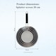 image 2 of Buckingham Stainless Steel Fine Mesh Multi-Pan Splatter Screen with Folding Handle 30 cm