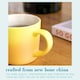 image 2 of Argon Tableware New Bone China Mugs - 330ml - Yellow Ombre - Pack of 6 Yellow