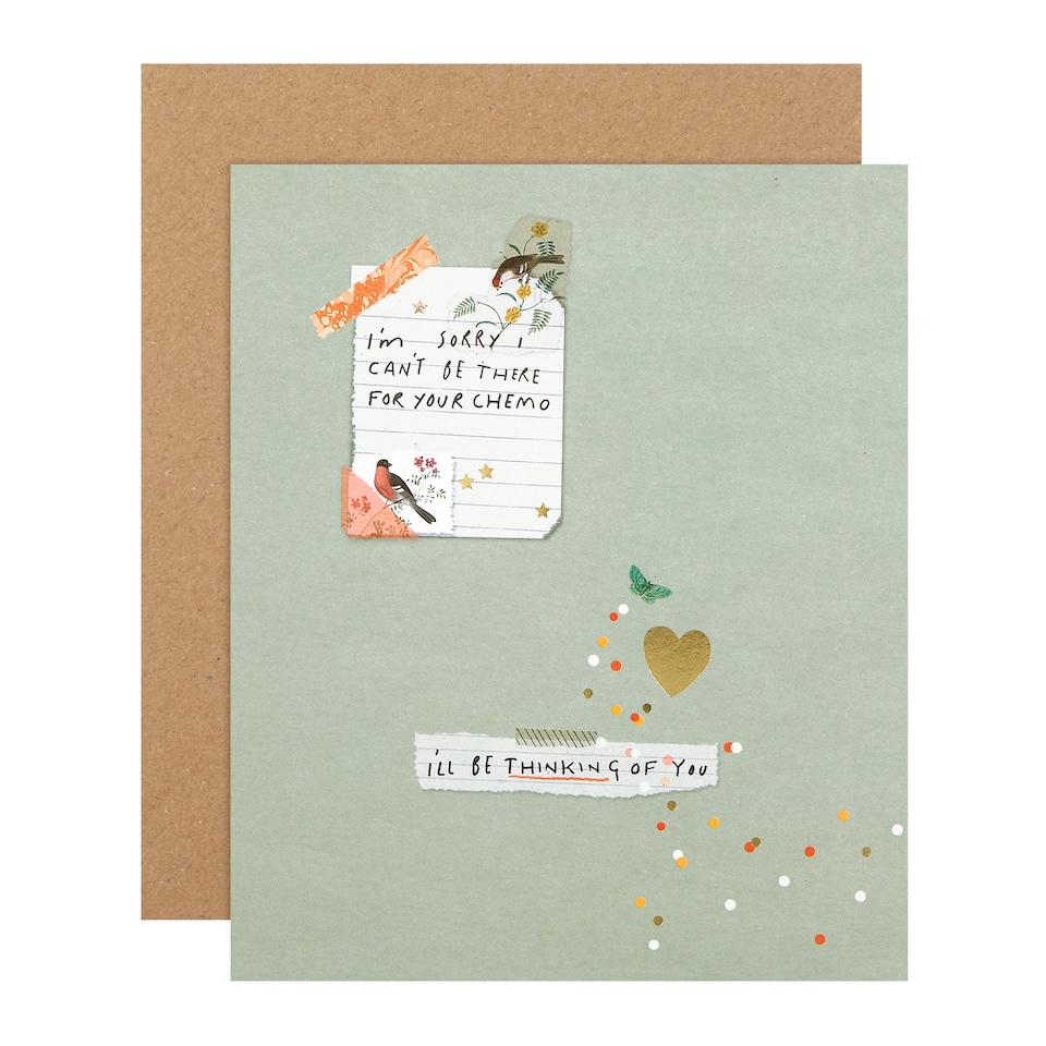 image 1 of Hallmark Maggie's - Cancer Treatment Charity Card - Chemo Thinking of You Design