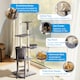 image 3 of Milo & Misty Cat Tree Multilevel with Scratching Posts 146cm