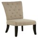 image 2 of Interiors by Premier Regents Park Natural Linen Mix Dining Chair