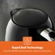 image 3 of GEEPAS 1.7L Electric Kettle 3000W 360° Rotational Base Cordless Jug Kettle|Black|Fluted