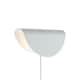 image 1 of Nordlux Model Indoor Wall Light White Metal Sensor E14 Retro - Plug In or Mains Powered , IP20 | White | White