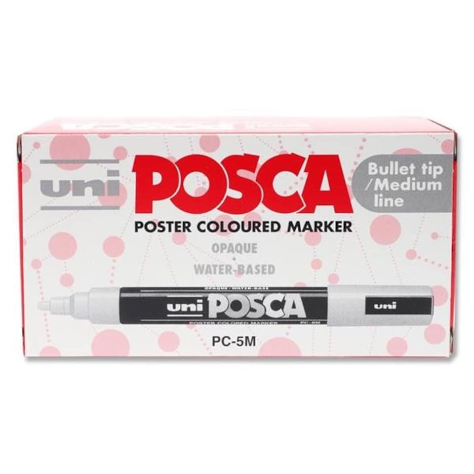image 1 of Gold Uni Posca Pc-5M Medium Bullet Tip Permanent Marker
