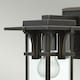 image 3 of Manhattan 1 Light Outdoor Small Wall Lantern Light Oil Rubbed Bronze IP44, E27
