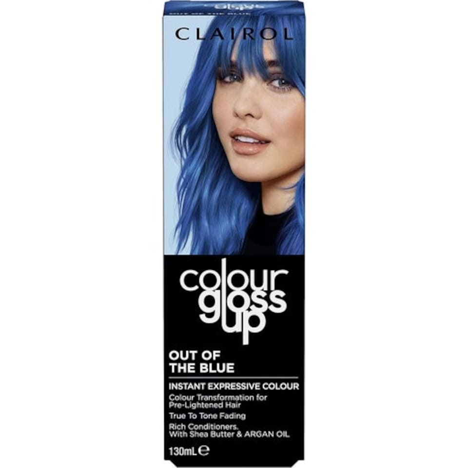 Clairol Colour Gloss Up Conditioner Shea Butter & Argan Oil Blue 130ml