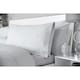 image 1 of Belledorm Egyptian Cotton Deep Fitted Sheet - Platinum - King White | King