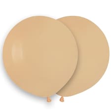 Blush Nude Biodegradable Latex Balloons 48cm / 19 in - Pack of 25