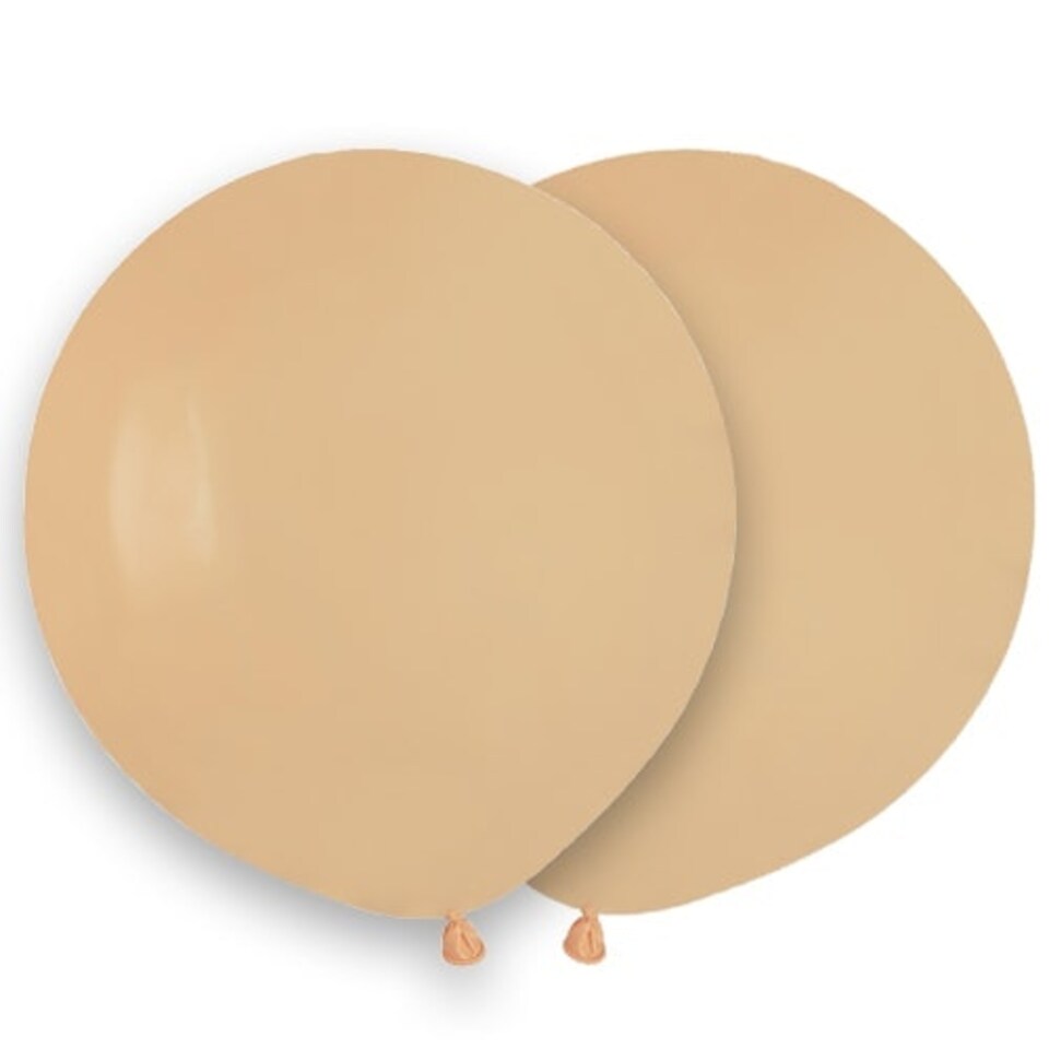 Blush Nude Biodegradable Latex Balloons 48cm / 19 in - Pack of 25