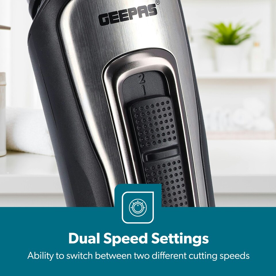 image 1 of GEEPAS 11-in-1 Rechargeable Multi Grooming Kit
