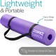 image 5 of Non Slip Yoga Mat (6mm Thick) - Purple