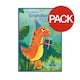 image 1 of Simon Elvin For A Special Grandson Dinosaur Greetings Card (Pack of 6) - Green/Blue/Orange - One Size White | One Size