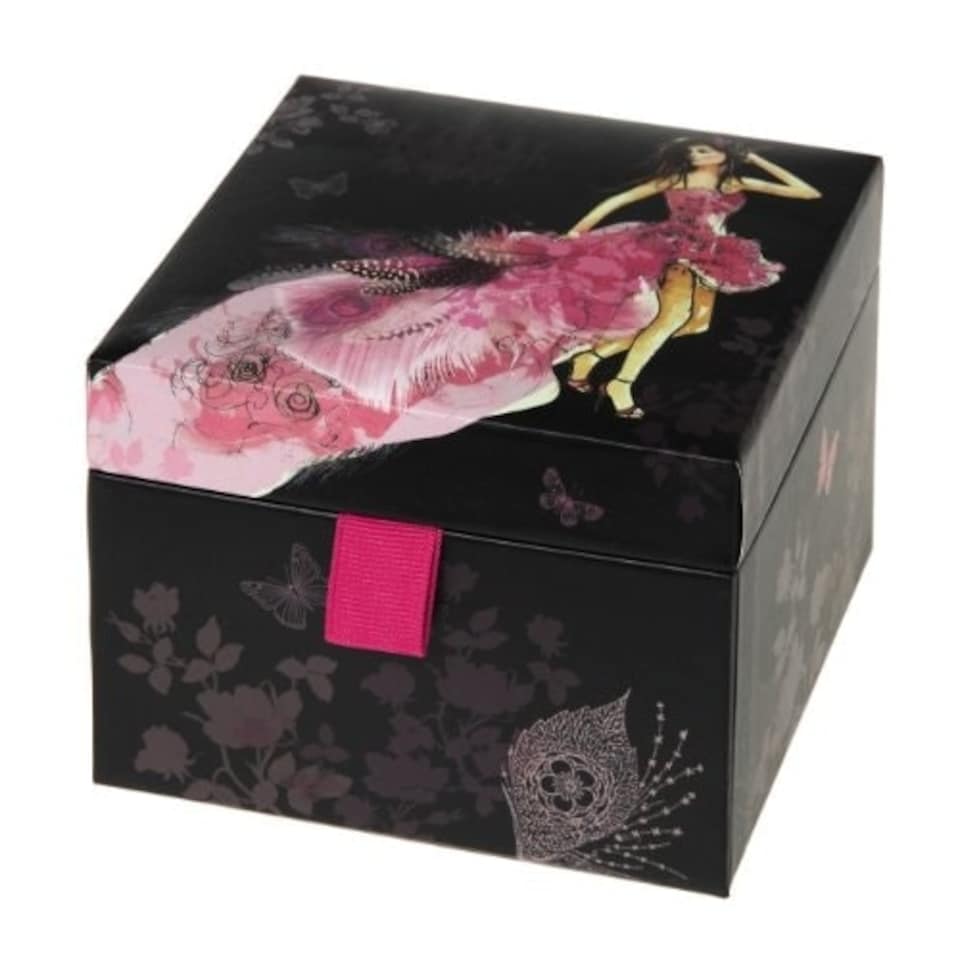image 1 of Wishing Well Trinket Box Fiesta Beautiful Dancer