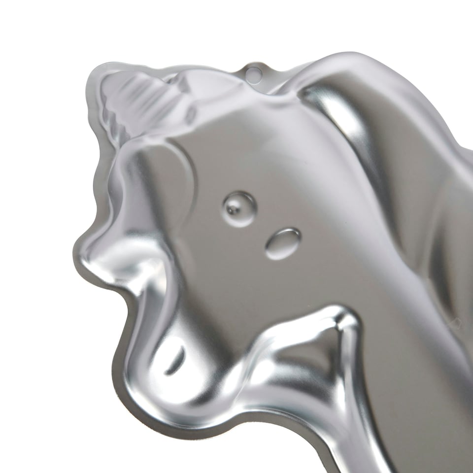 image 1 of KitchenCraft Cake Pan Unicorn Shaped Silver | ONE SIZE