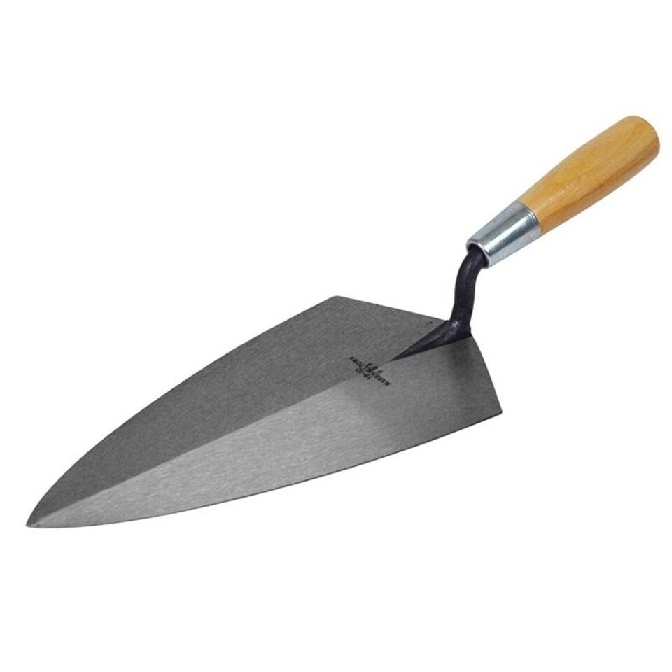 Marshalltown 19 Philadelphia Brick Trowel, Wooden - Multi Colour - 11in