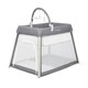 image 1 of Scout 3-in-1 Travel Cot & Playpen - 6 Months to 2 Years, Portable, Convertible, Lightweight, Easy Set-Up, Compact Fold, Sensory Toys & Breathable Mesh (Grey)