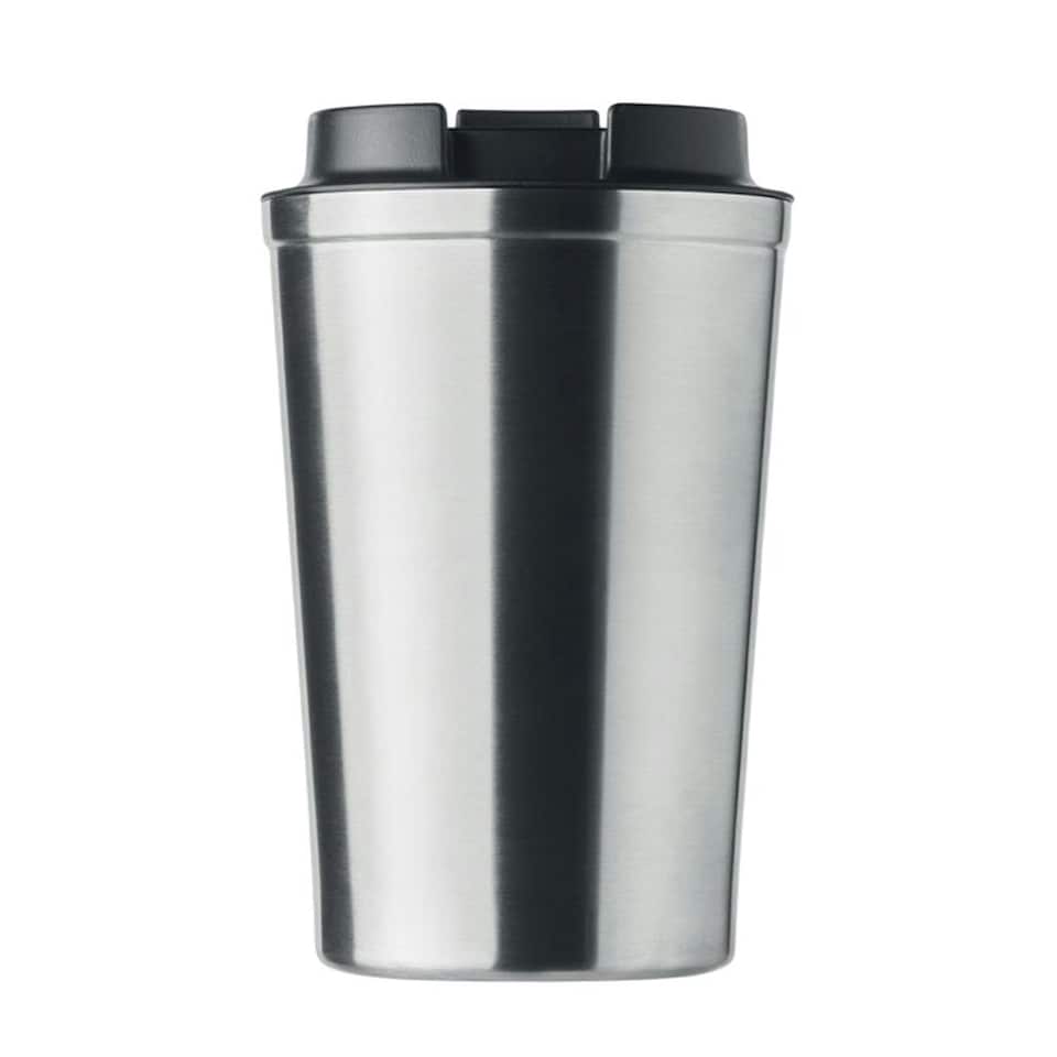 image 1 of MidOcean Brace Double Wall 350ml Tumbler - Matt Silver - One Size | Multi | 1