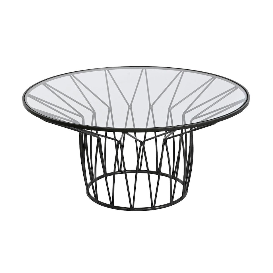 image 1 of Centre Table Home ESPRIT Metal Crystal 85 x 85 x 39 cm N/A