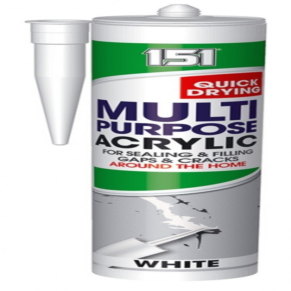151 Multi-Purpose White Acrylic