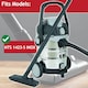 image 2 of SPARES2GO Wet & Dry Cartridge Filter compatible with Grizzly NTS 1423-S Inox Vacuum Cleaner