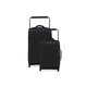 image 2 of IT Luggage Atmospheric Black 2pc Suitcase Set Black