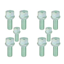 10 Pack M12 x 1.5 Trailer Wheel Spherical Bolt for Ifor Williams Indespension
