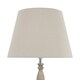 image 3 of Grey Wash Wood Effect 59cm Table Lamp with And Grey Cotton Shade Grey | Grey