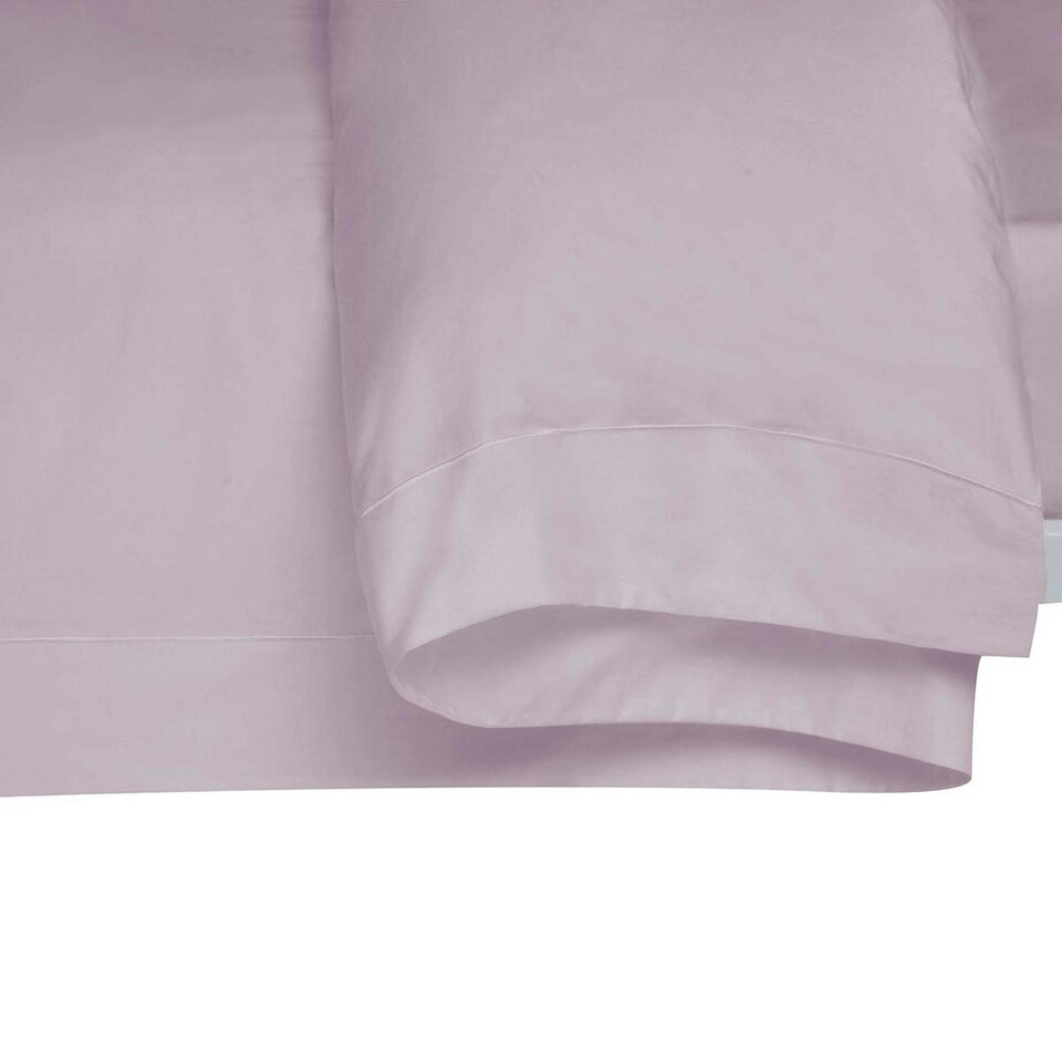 image 1 of Belledorm 400 Thread Count Egyptian Cotton Oxford Duvet Cover - Mulberry - Double