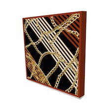 Trendy Chains (Canvas Prints) 116cm x 116cm