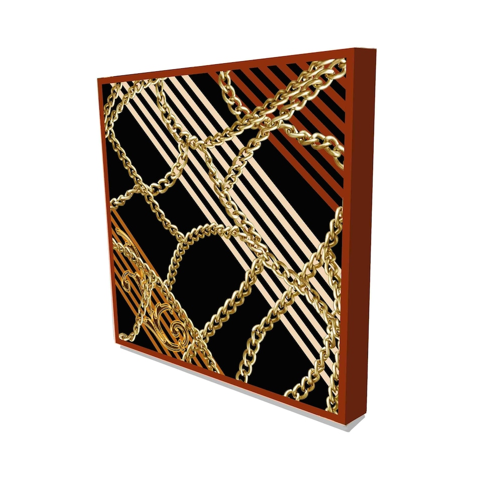 image 1 of Trendy Chains (Canvas Prints) 116cm x 116cm