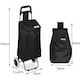 image 5 of 59L Lightweight Shopping Grocery Trolley Travel Folding Luggage Bag 2 Wheels