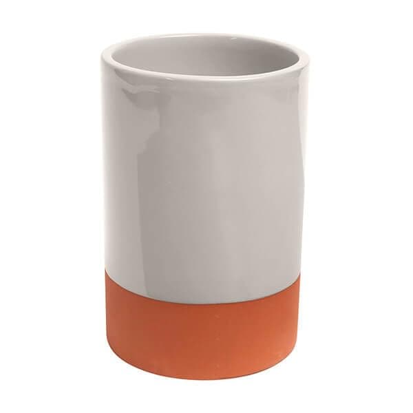 dexam Sintra Glazed Terracotta Wine Cooler - Stone