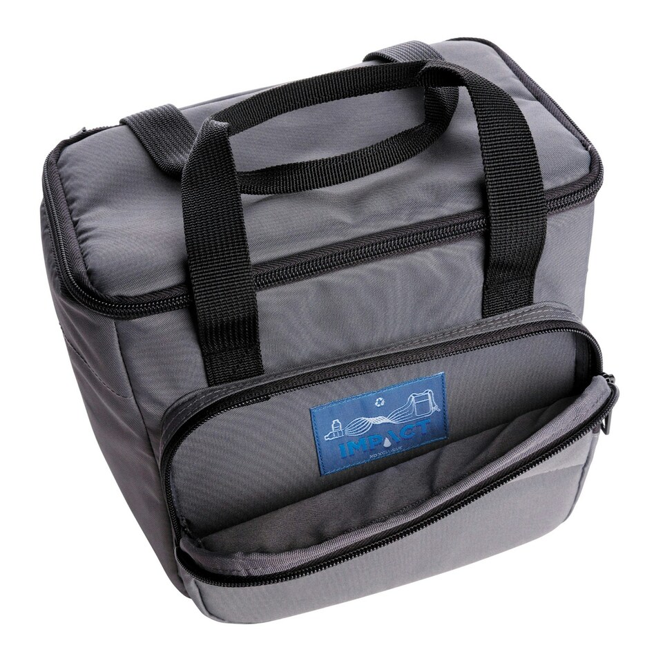 image 1 of XD Xclusive Impact Aware 6L Cooler Bag - Anthracite - 21cm x 22cm x 13cm Grey | 21cm x 22cm x 13cm
