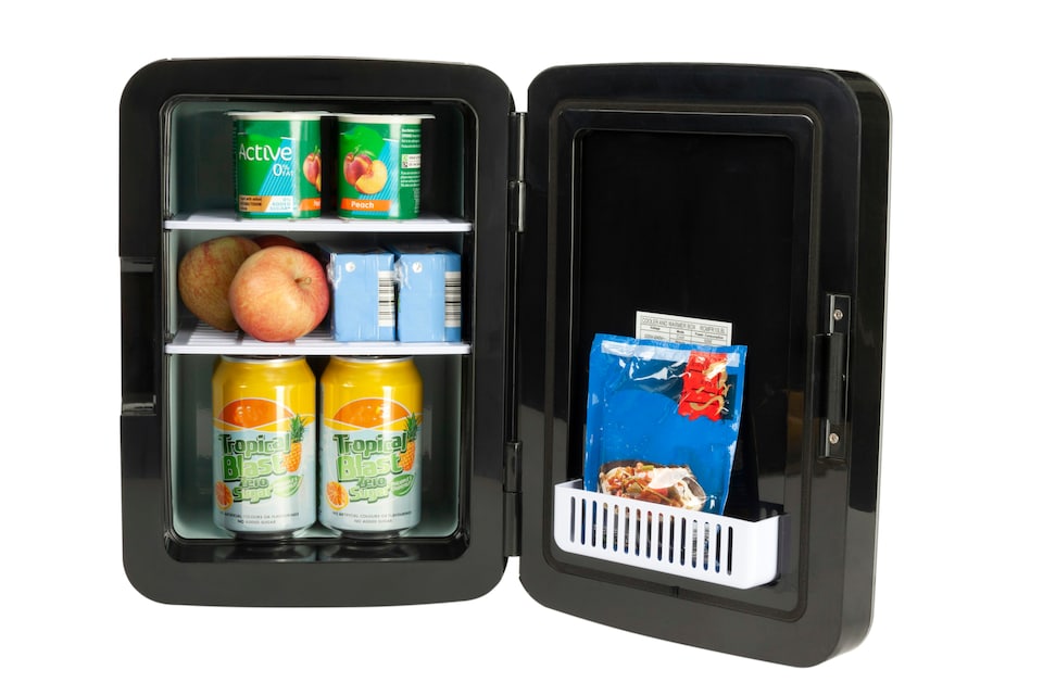 image 1 of Sensio Home 10L Mini Fridge Cooler & Warmer Black, AC & DC Power