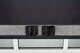 image 3 of FURNISHED Blackout Roller Blinds with Diamante Trim and Bow Cut to Size | Black | Black | (W) 120cm x (L) 210cm