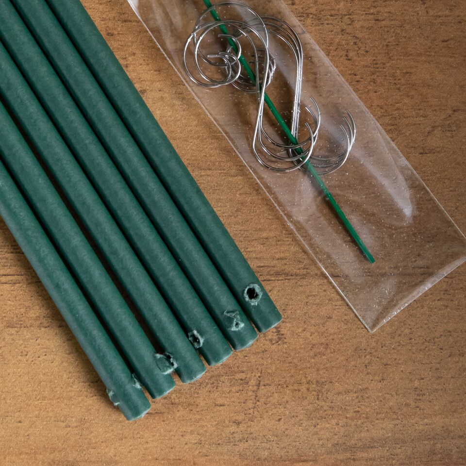 image 1 of 6 Scentsicles Scented Hanging Ornaments Sticks - White Winter Fir