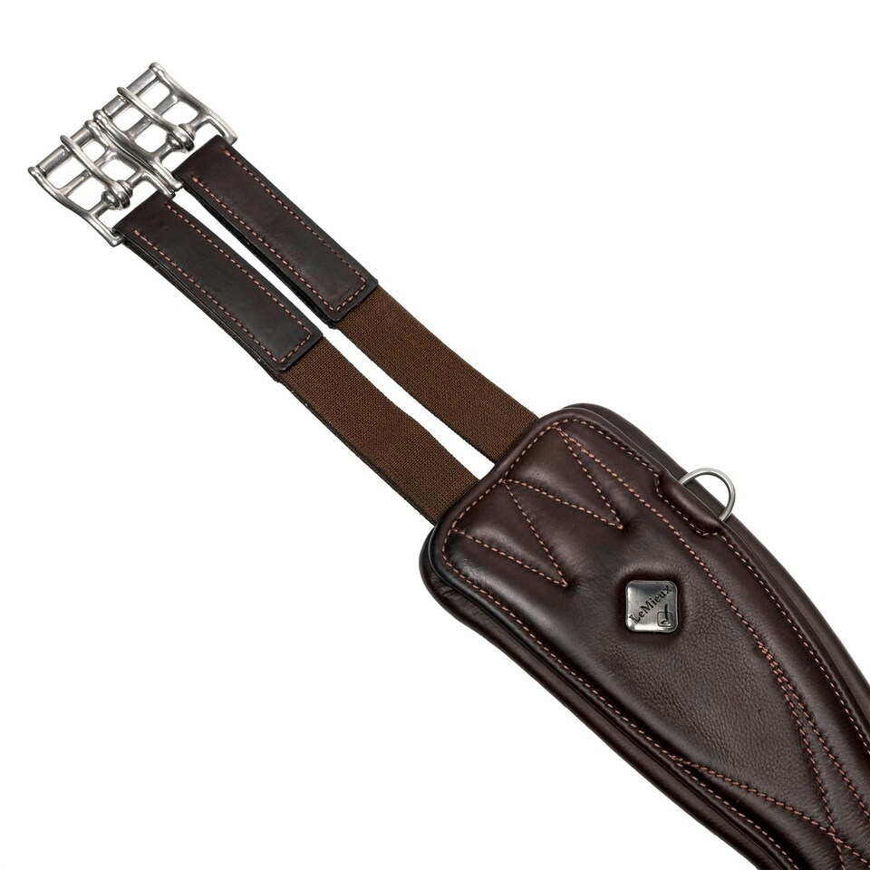 image 1 of LeMieux Gel-Tek Anatomic Jumping Girth Black | 120cm