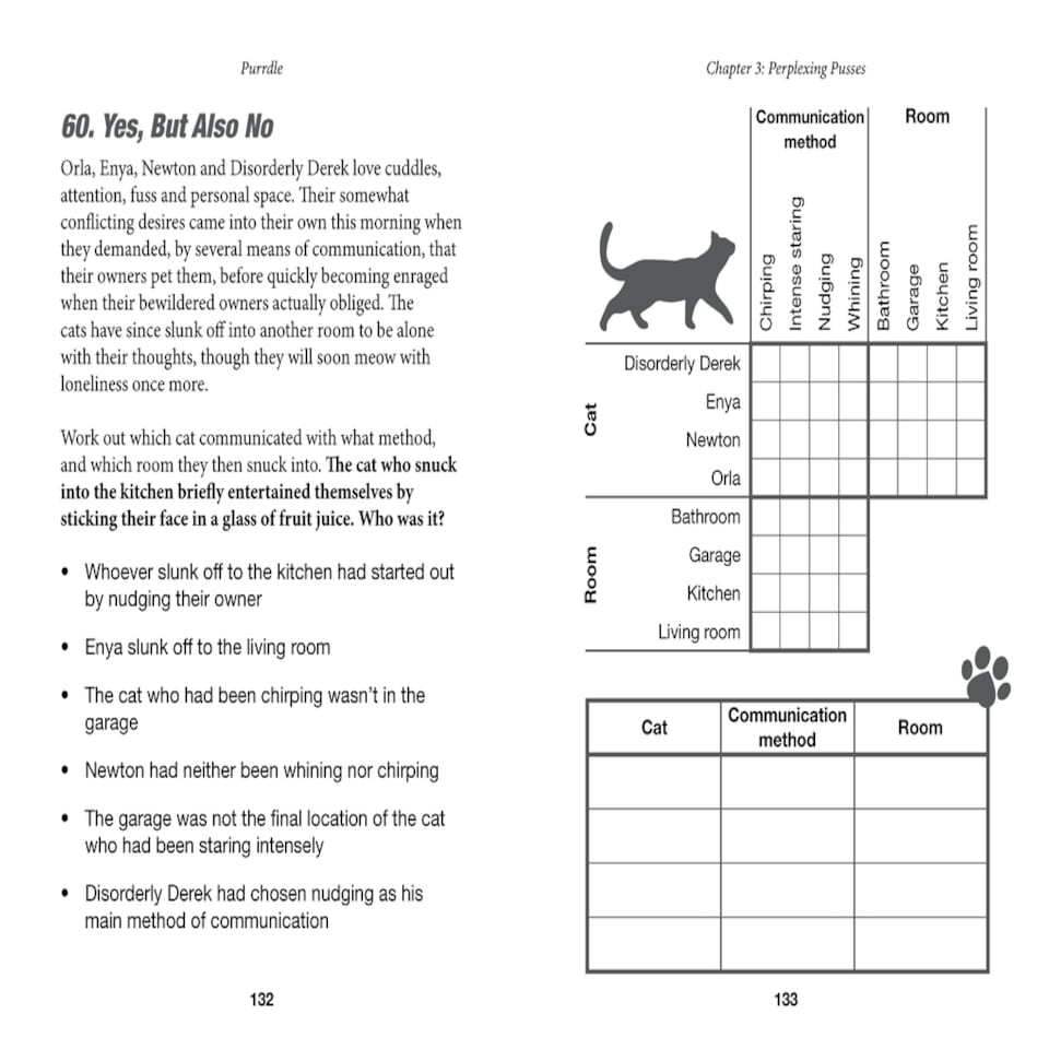 image 1 of Purrdle - Puzzle Book