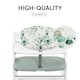 image 3 of Hauck Alpha Highchairpad Select - Jersey Leaves Mint