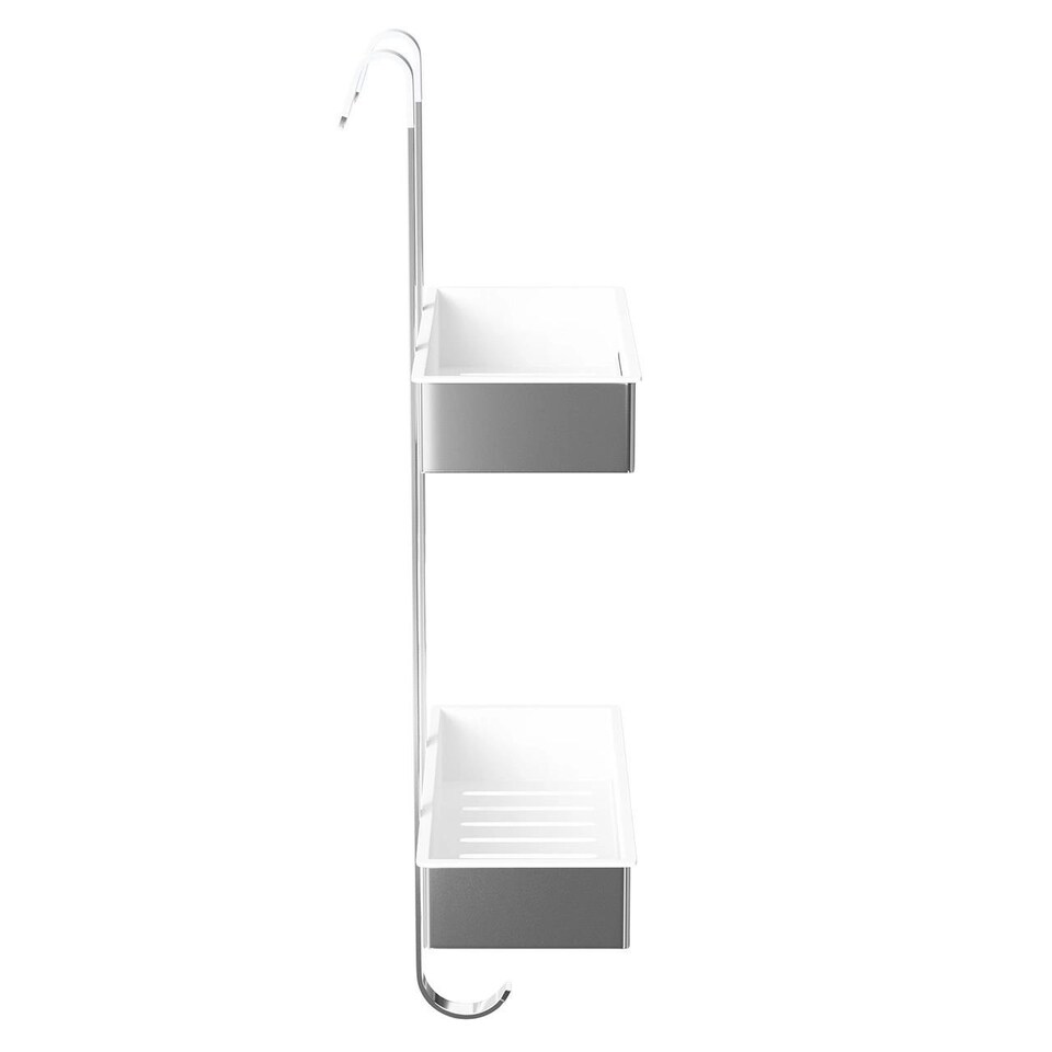 image 1 of Showerdrape Bagno Chrome Shower Caddy