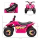 image 5 of HOMCOM 6V Kids Electric Ride on Car All Terrain Vehicle Toy Quad Bike with Forward Reverse Functions Toddlers for 18-36 Months Old Pink